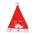 thumbnail image 1 of Yuarrent Gorro de Navidad para niños, gorros de invierno para niños, suavidad para mantener el calor, decoración navideña multiusos, accesorios para Kits de decoración para fiestas Patrón mayor Yuarrent HA069653-03, 1 of 6