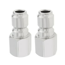 3/8 Inch Female Steel Quick Connection Couplers Heavy Duty Pressure Fitting for High Pressure Washer Machines