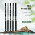thumbnail image 2 of PASILI Ultralight Carbon Mini Fishing Rod - 28Cm Compact For Camping Fishing, 2 of 9