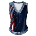 thumbnail image 5 of Womens Summer Tops Memorial Day Outfits for Women Fourth of July Shirts for Women Usa Graphic Tee Womens Patriotic Tops Red White and Blue Shirts for Women Casual Tops Cotton T Shirts Women, 5 of 5