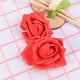 thumbnail image 5 of 100 rosas artificiales, hermosas flores decorativas para bodas, fiestas y cumpleaños (rosa, 6 cm), 5 of 6