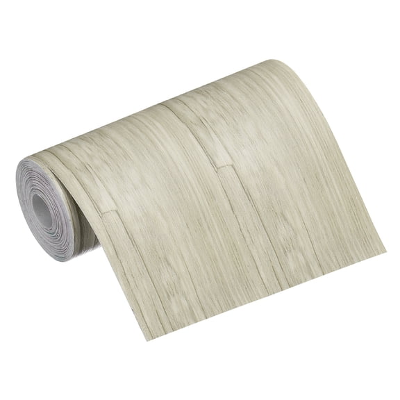 Uxcell Wood Grain Repair Tape 4" x 16 Feet Wood Grain Tape Brown