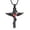 Black-Red, variant on Angel Wing Cross Cremation Jewelry Angel Urn Necklace for Ashes Cross Memorial Necklace for Human Ashes Pet Memorial Keepsake Pendant Jewelry for Mom Dad Grandma