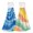 A Wavy Pattern In Blue And White Abstract Retro Background, variant on Different Design 2pcs Loop Hanging Bathroom Kitchen Hand Towel Fireworks in The Night Sky Easter Egg Hunt