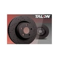 thumbnail image 4 of Hawk Performance Htc4917 Talon Cross Drilled And Slotted Brake Rotors, 4 of 5