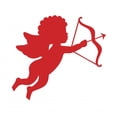 thumbnail image 2 of Little Red Angel Cupid Wall Decal Wallmonkeys Peel and Stick Vinyl Graphic (12 in H x 12 in W) WM502513, 2 of 4