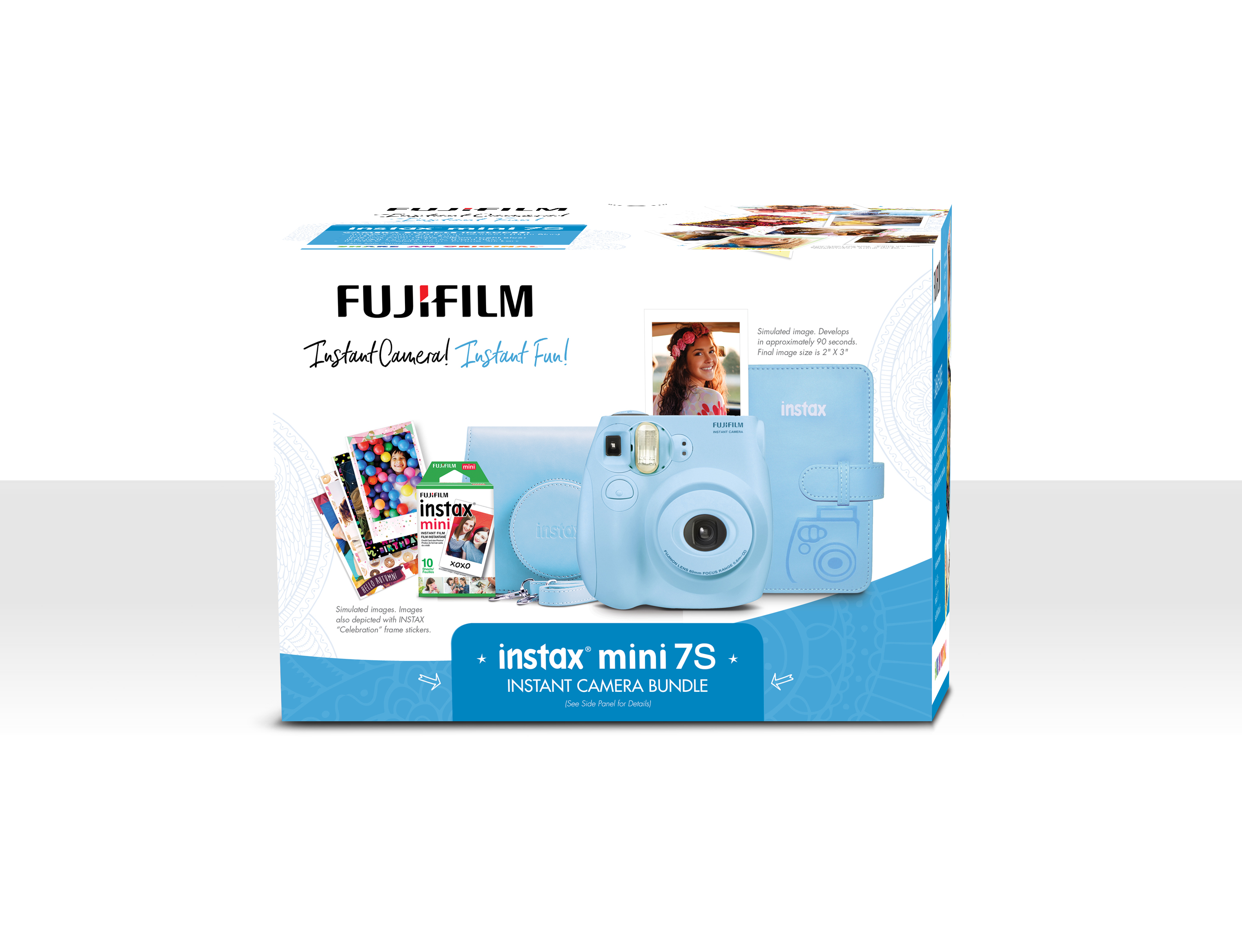 Fujifilm Instax Mini 7s Bundle - Light Blue - image 2 of 3