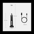 thumbnail image 2 of EléCtrico USB Espumador de Huevos de 3 Velocidades Batidor de Huevos de Mano Mezclador de Bebidas de Café PráCtico.B, 2 of 7