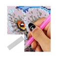 thumbnail image 4 of Règle en Acier Inoxydable DIY Règle en Maille Règle Carrée Outil Broderie, 4 of 6