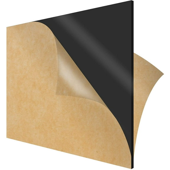 SimbaLux Acrylic Sheet Black 12 x 12 Square 1/4 Thick 6mm Plexiglass Board, Easy to Cut