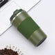 thumbnail image 1 of Taza de café de acero inoxidable, taza térmica de silicona para oficina, para negocios, antiescaldaduras, para coche, taza de agua para coche, 1 of 1