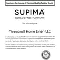 thumbnail image 3 of Threadmill Home Linen 4-Piece 1200 Thread Count Supima Cotton Solid Print Gray King Bed Sheet Sets, 3 of 9
