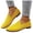 Yellow, variant on Womens Slip on Flats, Mesh Non Slip Casual Lightweight Flat Shoes Black Size 7