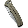 thumbnail image 3 of CIVIVI Cogent Button Lock C20038D-5 Knife 14C28N Stainless Steel & Green Micarta Pocket Knives, 3 of 8