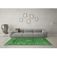 thumbnail image 3 of Ahgly Company Indoor Round Persian Emerald Green Traditional Area Rugs, 3' Round, 3 of 4