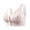 Pink 0820S, variant on Daisy Front Closure Bras for Older Women Plus Size No Underwire Seamless Jelly Bra Full Coverage Comfort Wireless Bralettes Leopard Printed Beige 36