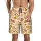 thumbnail image 1 of Fotbe Fall Leaves Trajes de Baño Estampados para Hombre, Shorts de Verano de Secado Rápido, Ropa de Playa, Bañadores-3X-Large, 1 of 6