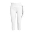 thumbnail image 4 of TIANZEN Women's Stretch Waistband 7 Inch Base Shorts Casual Women's Short Legged Pants 7 Inch Pants Wide Leg Cover up Pants, 4 of 4