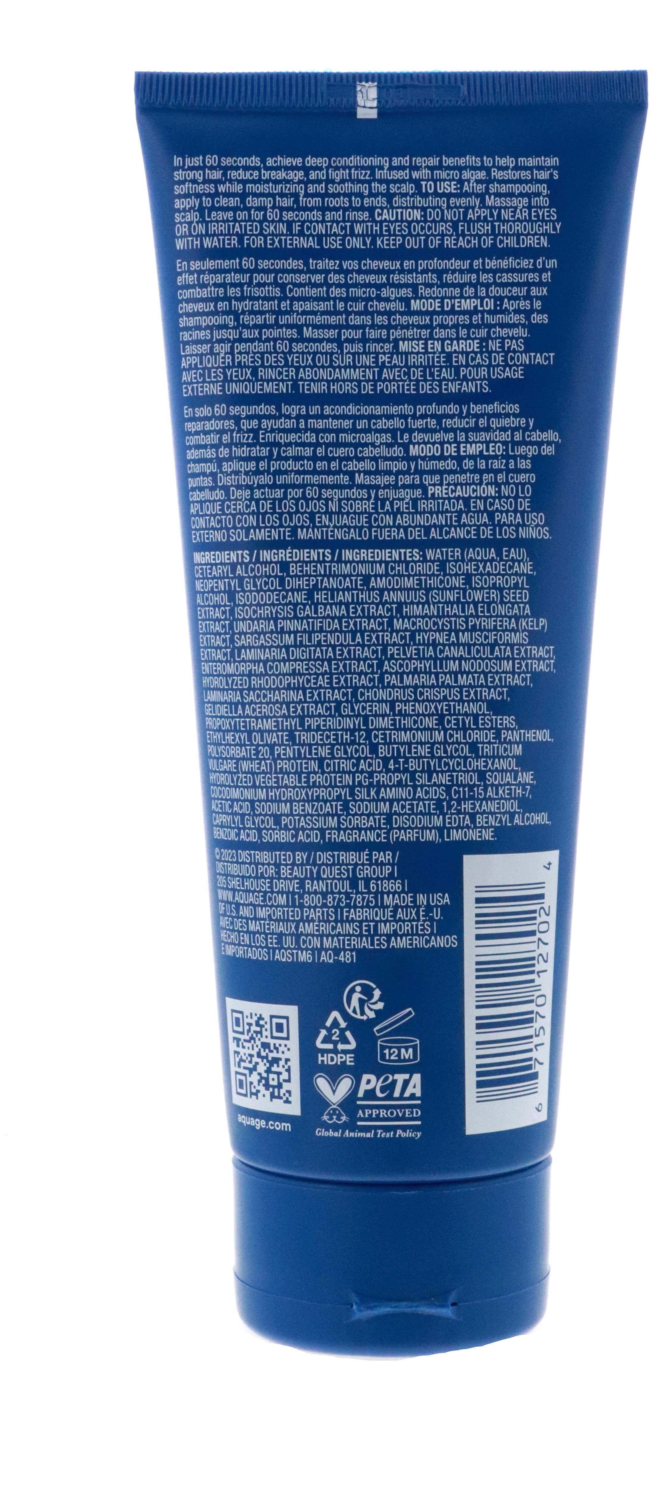 Aquage 60 Second Restorative Mask, 6 oz