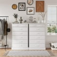 thumbnail image 6 of 7 Drawer Dresser White Chest of Drawers Storage Cabinet for Bedroom Living Room Hallway, 6 of 6