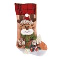 thumbnail image 1 of Knit Christmas Stockings, Three Dimensional Printed Christmas Stockings  For Gift Package For Christmas Tree Fireplace Hanging Deer, 1 of 8