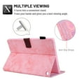 thumbnail image 5 of Dteck Fire HD 10 2021 Case - Folio PU Leather Smart Case Cover with Auto Wake/Sleep & Card Slots Compatible with All-New Amazon Fire HD 10 11th Generation / Fire HD 10 Plus 2021,Pink, 5 of 6