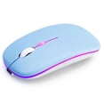 thumbnail image 1 of Ratón Bluetooth Inalámbrico AZTZATZ Recargable 500mAh Azul, 1 of 9