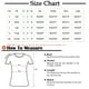 thumbnail image 3 of Fiudx Tops para Mujer Moda Mujer Impresión Cuello Redondo Manga 3/4 Camiseta Pulóver Blusa Superior, 3 of 5