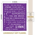 thumbnail image 3 of Blanket Gifts for Women or Men - Get Well Blanket, Inspirational Gifts for Her Him, Feel Better After Surgery Gifts, Thinking of You Gifts for Mom Friend Sister Coworker, 3 of 5