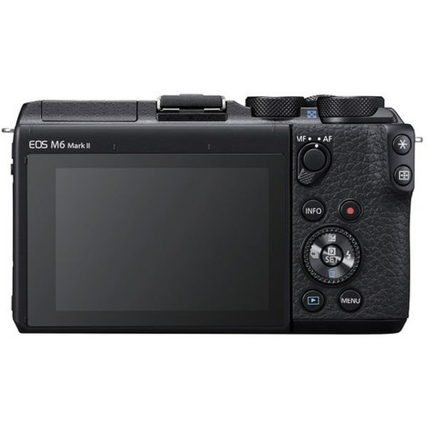 Canon EOS M6 Mark II Mirrorless Digital Camera + 15-45mm Lens