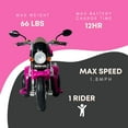 Kid Motorz Motorcycle in Pink (6V)