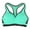 Aqua/Gray, variant on Incredible Sports Bra Adjustable Strap