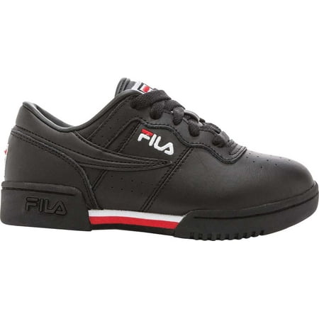 Image of Children s Fila Original Fitness Sneaker Black/White/Red 12.5 M