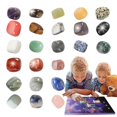 thumbnail image 4 of Calendario de Adviento de Navidad de cristales, caja de regalo de piedra Natural de 24 días, Colección Natural y pura, regalo, 4 of 4