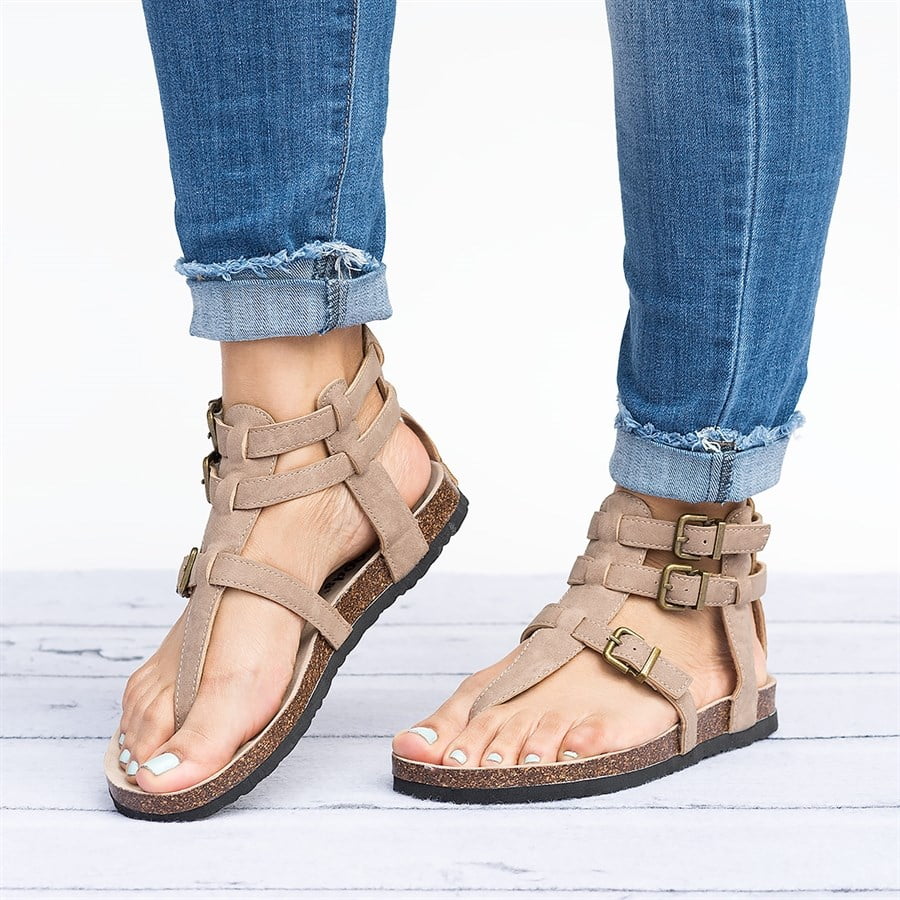 flip flops with ankle strap