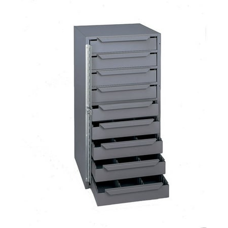 Steel Welded Multimedia Cabinet Durham 611-95 Gray Welded Steel Cabinet, 12-5/8