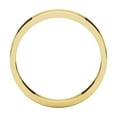 thumbnail image 2 of 14k Yellow Gold 4mm Flat Band Ring - 4.3 Grams - Size 11, 2 of 2