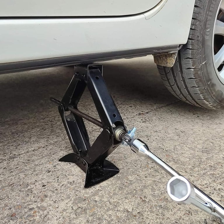 Adaptateur Perceuse Pour Cric à Ciseaux 1/2 Pouce - Outil Pour Cric Voiture Anneau Ou Double Trou