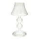 thumbnail image 1 of Candelabro de cristal para velas de pilar, candelabro transparente, decoración de mesa para mesa de comedor, escritorio de fiesta, 1 of 6