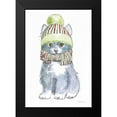 thumbnail image 2 of Grove, Beth 18x24 Black Modern Framed Museum Art Print Titled - Christmas Kitties II, 2 of 5