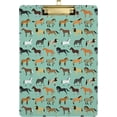 thumbnail image 2 of FMSHPON Cute Horse Clipboard Hardboard Wood Nursing Clip Board and Pull for Standard A4 Letter 13x9 inches, 2 of 5