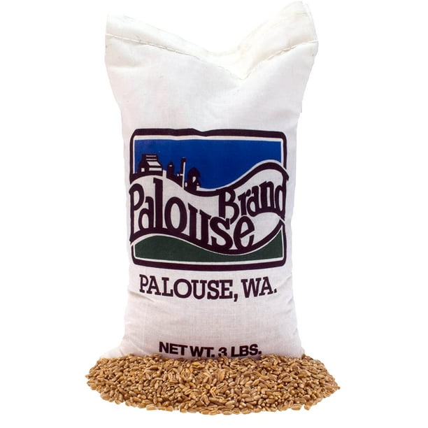 Hard Red Winter Wheat Berries • NonGMO • 3 lbs • Palouse Brand • USA