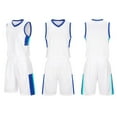 thumbnail image 2 of CYRBOKO Boys Athletic Outfit Sets 2025, Sleeveless Elastic Waist Breathable Quick-dry Tank Top and Shorts White Size 6-7 T, 2 of 7