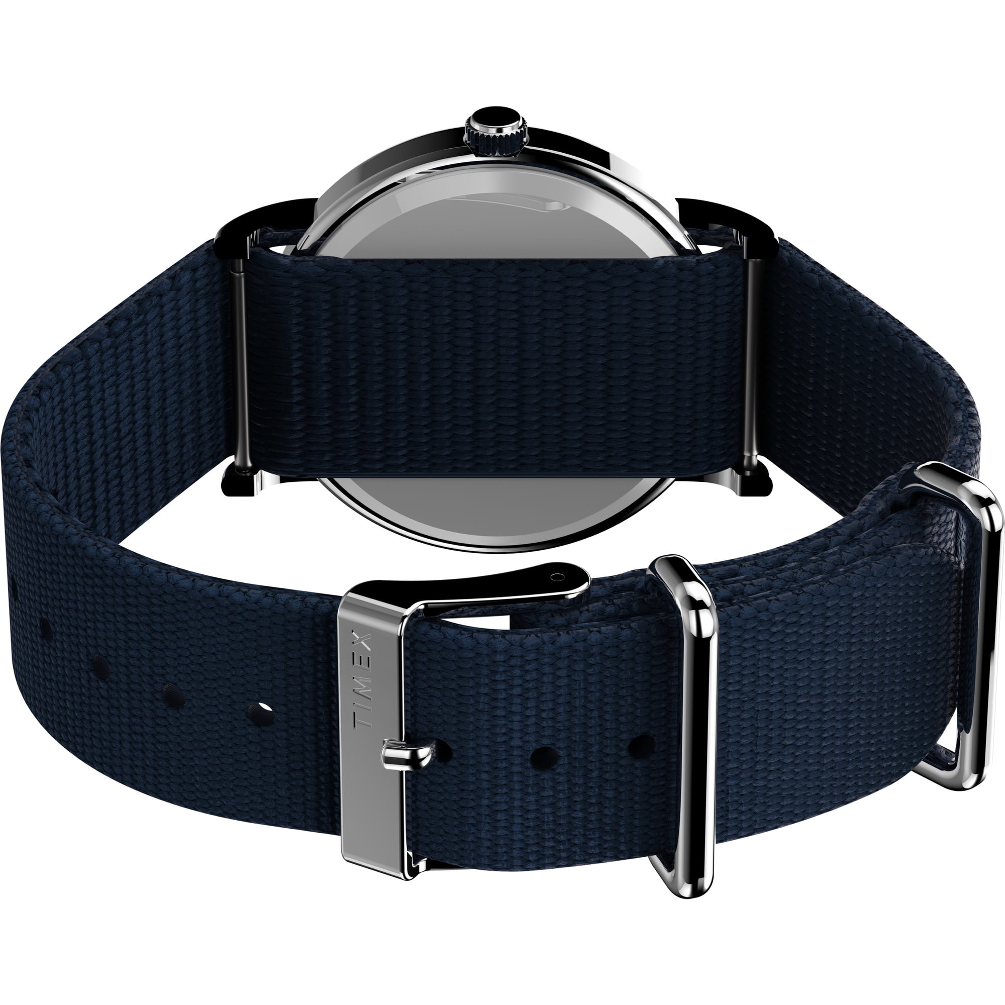 Orologio Timex X Peanuts Weekender 36mm Unisex – Cassa Argento, Quadrante Nero, Cinturino In Tessuto