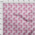 thumbnail image 3 of oneOone Viscose Jersey Pink Fabric Floral Craft Projects Decor Fabric Printed By The Yard 60 Inch Wide, 3 of 4