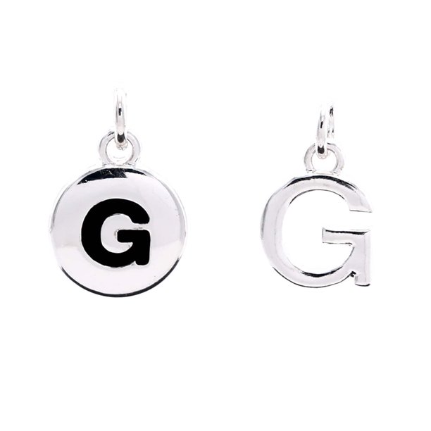 Charmalong™ Silver Plated Letter Charms by Bead Landing™, Michaels