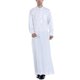 thumbnail image 1 of Hombres Musulmanes Islámicos Llanura Túnica Larga Dishdasha Kaftan Vestido de Noche Thobe, 1 of 5