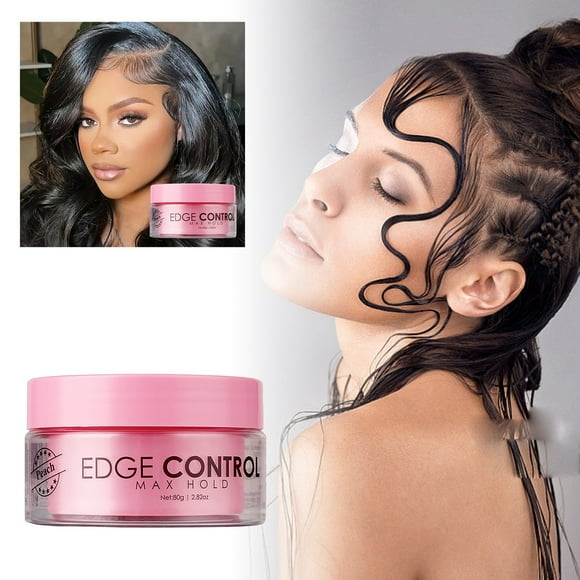 Hearth & Gear Edge Control Hair Wax Fruit Scent No Flaking Strong Hold Shine Finish For Edges And Sideburns Curl Defining Hair Products Organic Leave in Conditioner for Natural Hair Conditioner for
