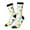 3 Black, variant on Hawaiian Coconut Tree Print Adult Socks for Men & Women,Calf Socks, Ankle Socks,Boots Socks,Breathable Casual Sock,Unisex Crew Socks