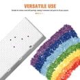 thumbnail image 3 of FRCOLOR Rhinestone Painting Accessories 1020 Holes Stainless Steel Mesh Ruler Tool for DIY Rhinestone Art Ideal for Round Drill Placement Embroidery Craft Projects, 3 of 8